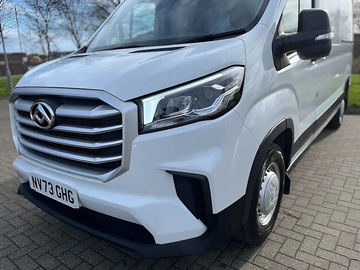 Used 2023 Maxus Deliver 9 Panel Van L3 H2 White - Interior and Exterior details 5
