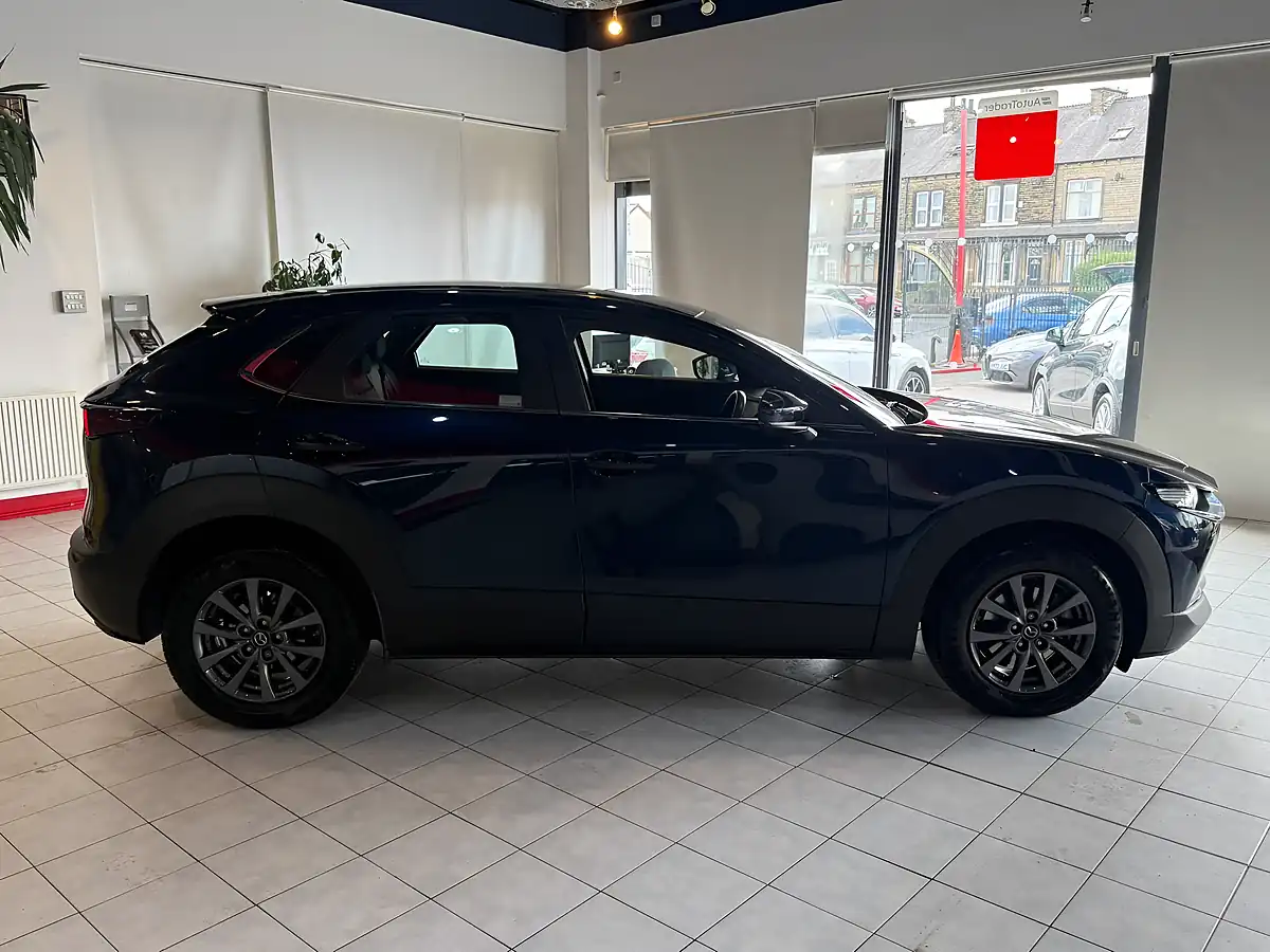 Used 2023 Mazda CX-30 Se-L Lux Blue - Interior and Exterior details 12