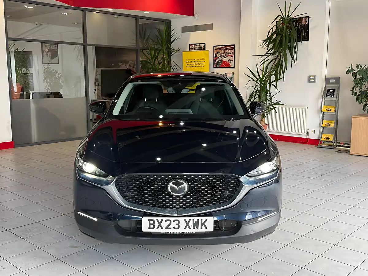 Used 2023 Mazda CX-30 Se-L Lux Blue - Interior and Exterior details 4
