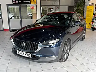 Used 2023 Mazda CX-30 Se-L Lux Blue - Interior and Exterior details 5
