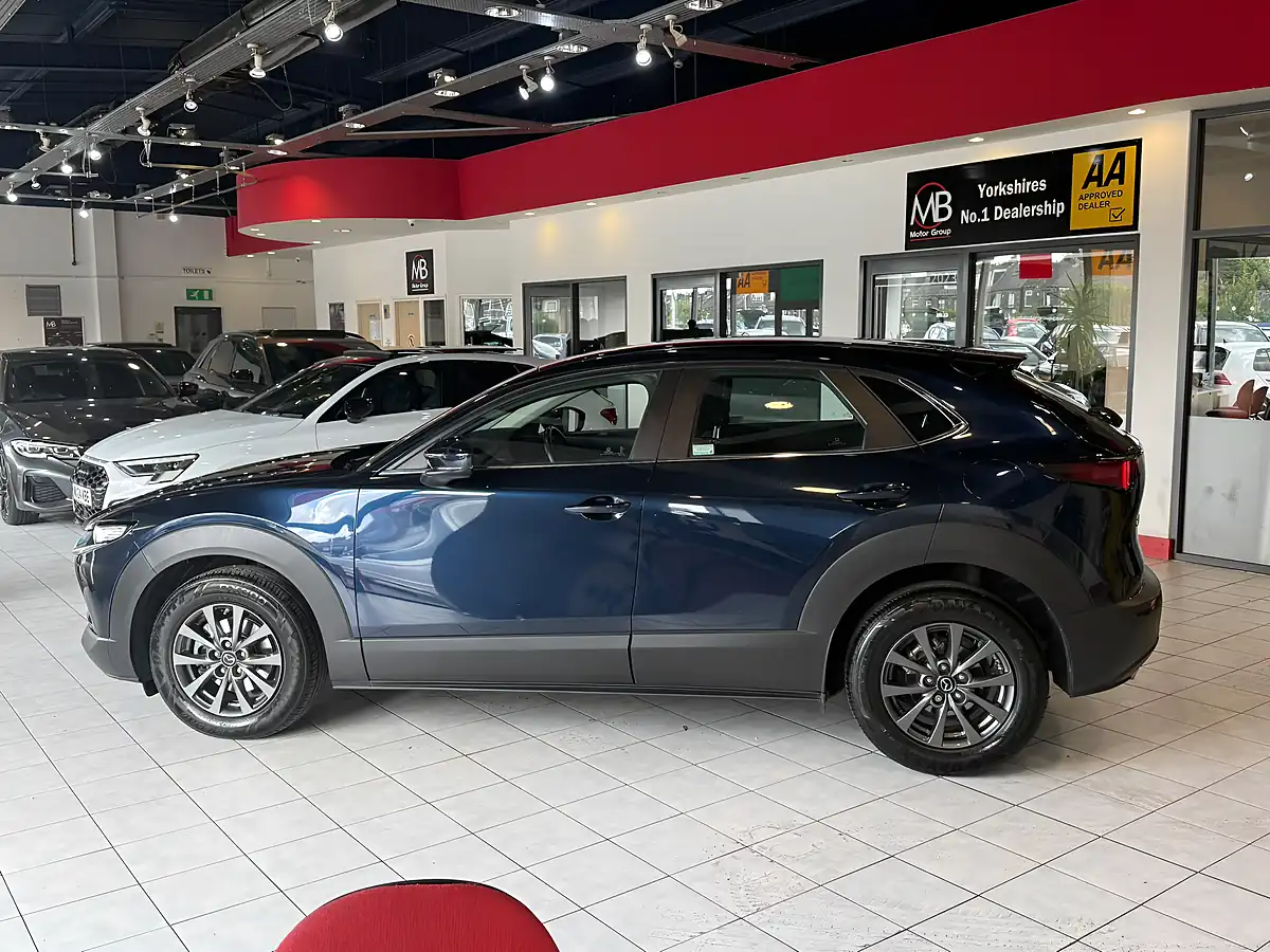 Used 2023 Mazda CX-30 Se-L Lux Blue - Interior and Exterior details 6