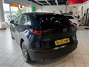 Used 2023 Mazda CX-30 Se-L Lux Blue - Interior and Exterior details 7