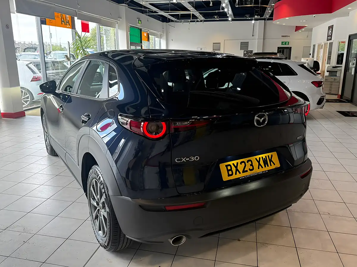 Used 2023 Mazda CX-30 Se-L Lux Blue - Interior and Exterior details 7