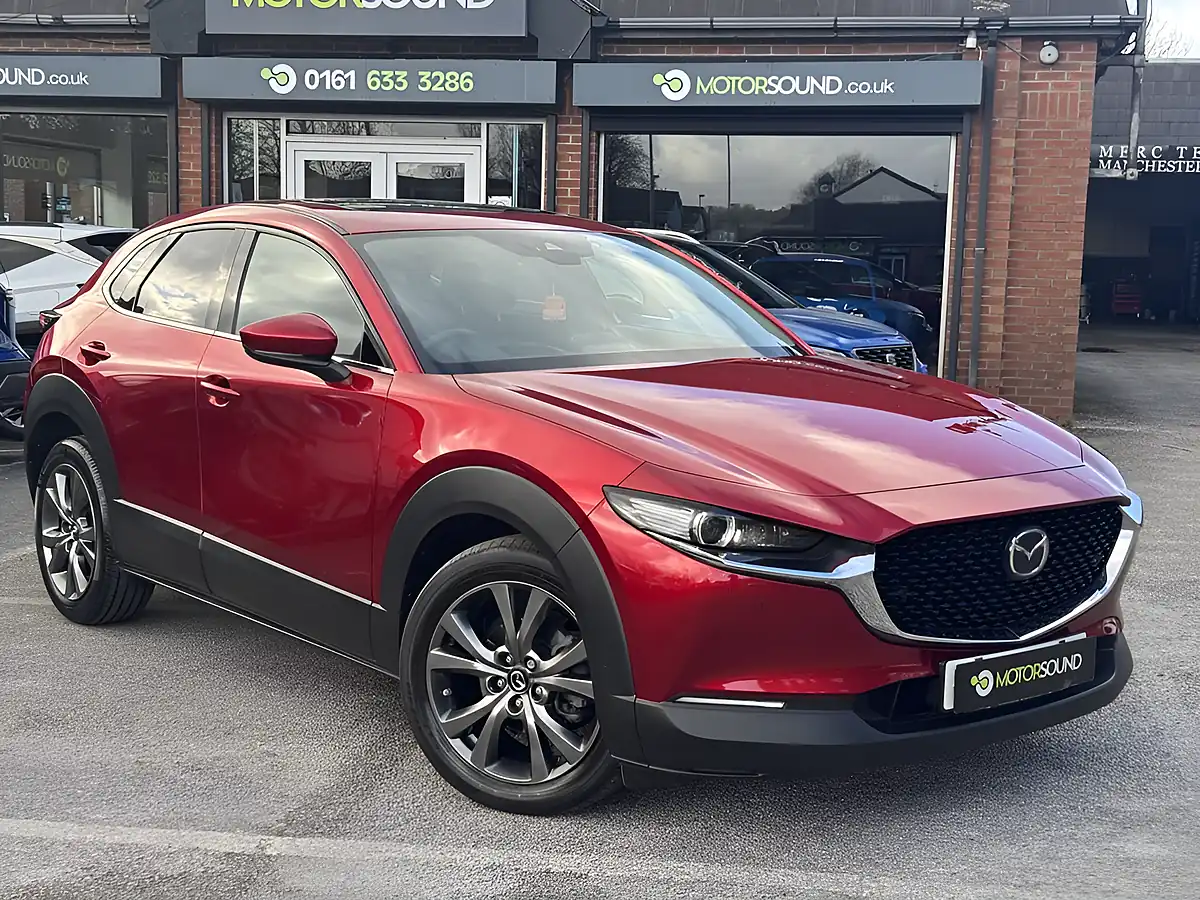 Used 2023 Mazda CX-30 Sport Lux Red - Front View