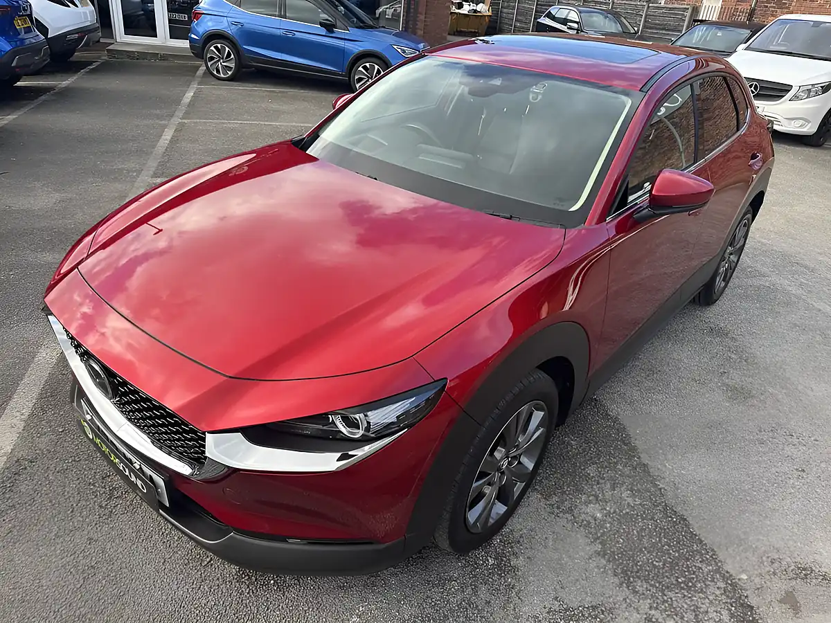 Used 2023 Mazda CX-30 Sport Lux Red - Interior and Exterior details 11