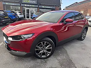Used 2023 Mazda CX-30 Sport Lux Red - Interior and Exterior details 9