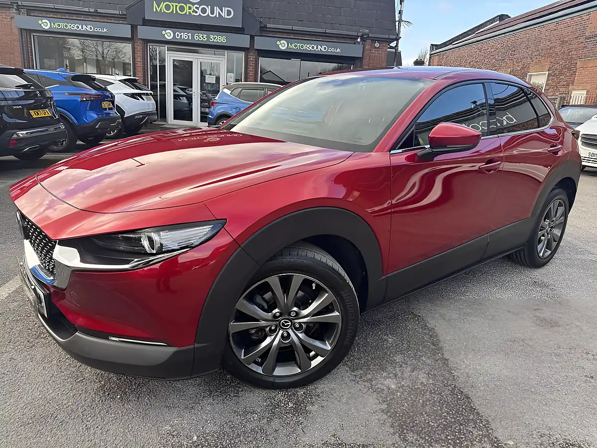 Used 2023 Mazda CX-30 Sport Lux Red - Interior and Exterior details 9