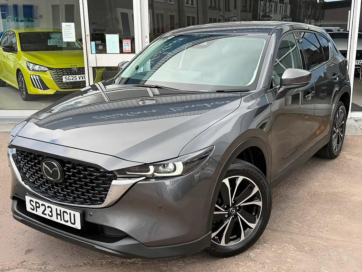 Used 2023 Mazda CX-5 Exclusive-Line Grey - Interior and Exterior details 5