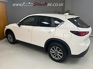 Used 2023 Mazda CX-5 Se-L White - Interior and Exterior details 10