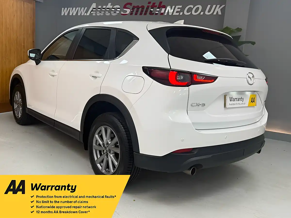Used 2023 Mazda CX-5 Se-L White - Interior and Exterior details 3