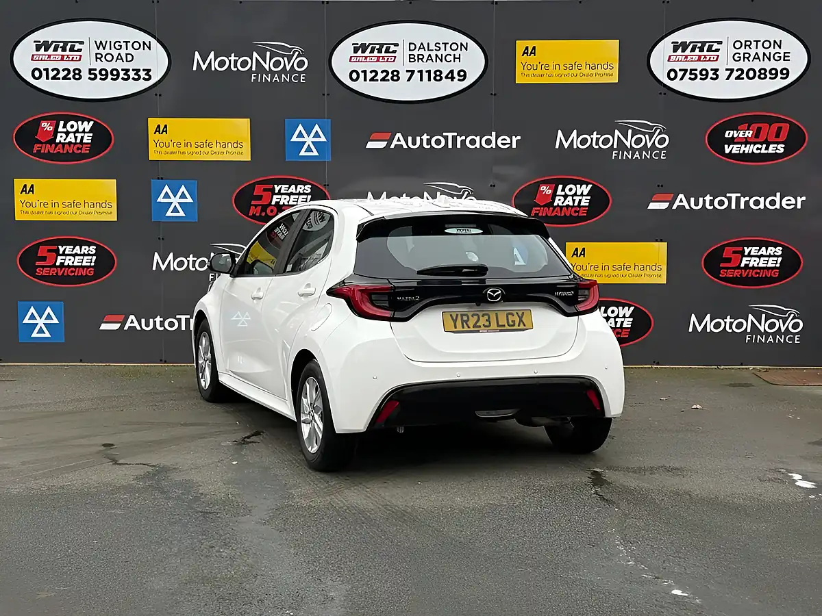 Used 2023 Mazda Mazda2 Agile White - Interior and Exterior details 3