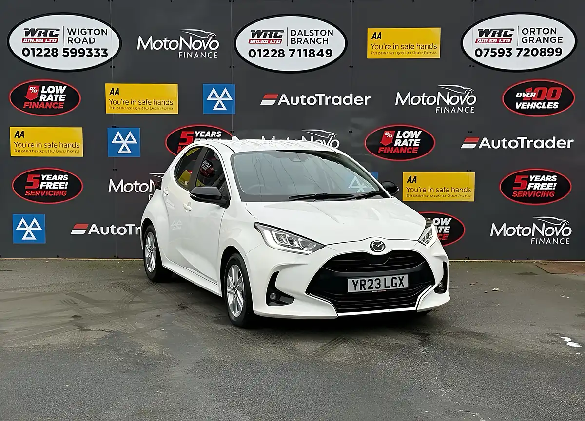 Used 2023 Mazda Mazda2 Agile White - Interior and Exterior details 4