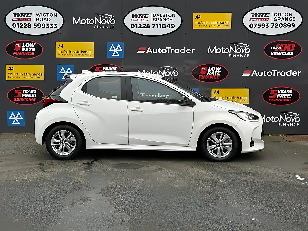 Used 2023 Mazda Mazda2 Agile White - Interior and Exterior details 5