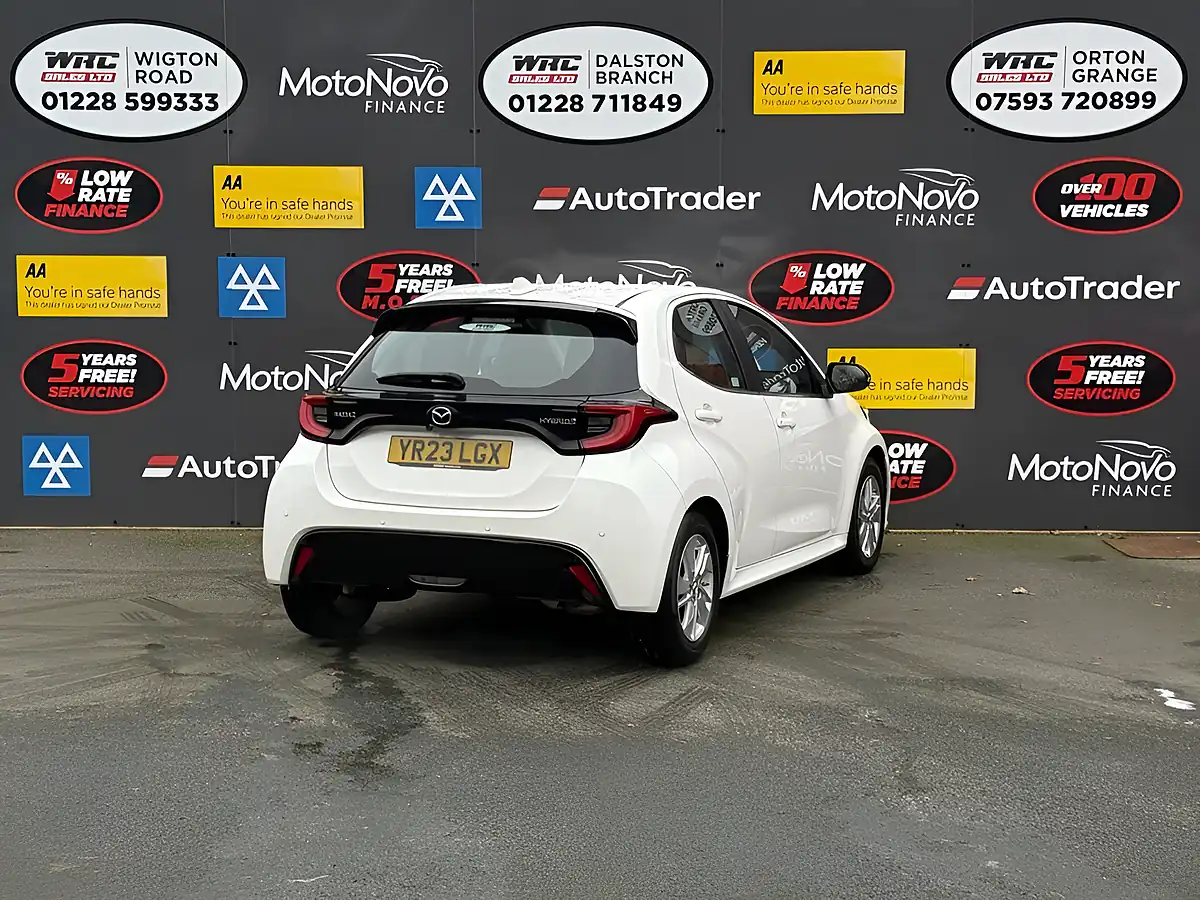 Used 2023 Mazda Mazda2 Agile White - Interior and Exterior details 6