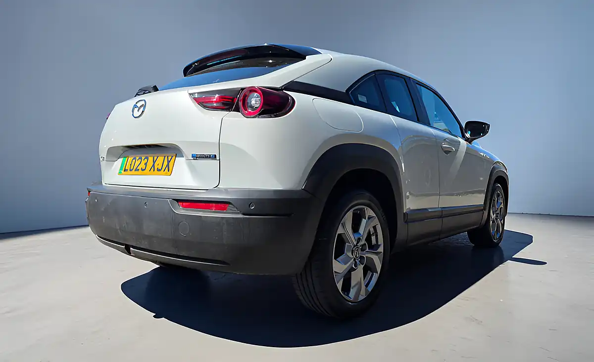 Used 2023 Mazda MX-30 Prime-Line White Silver Premium Paintwork - Interior and Exterior details 10