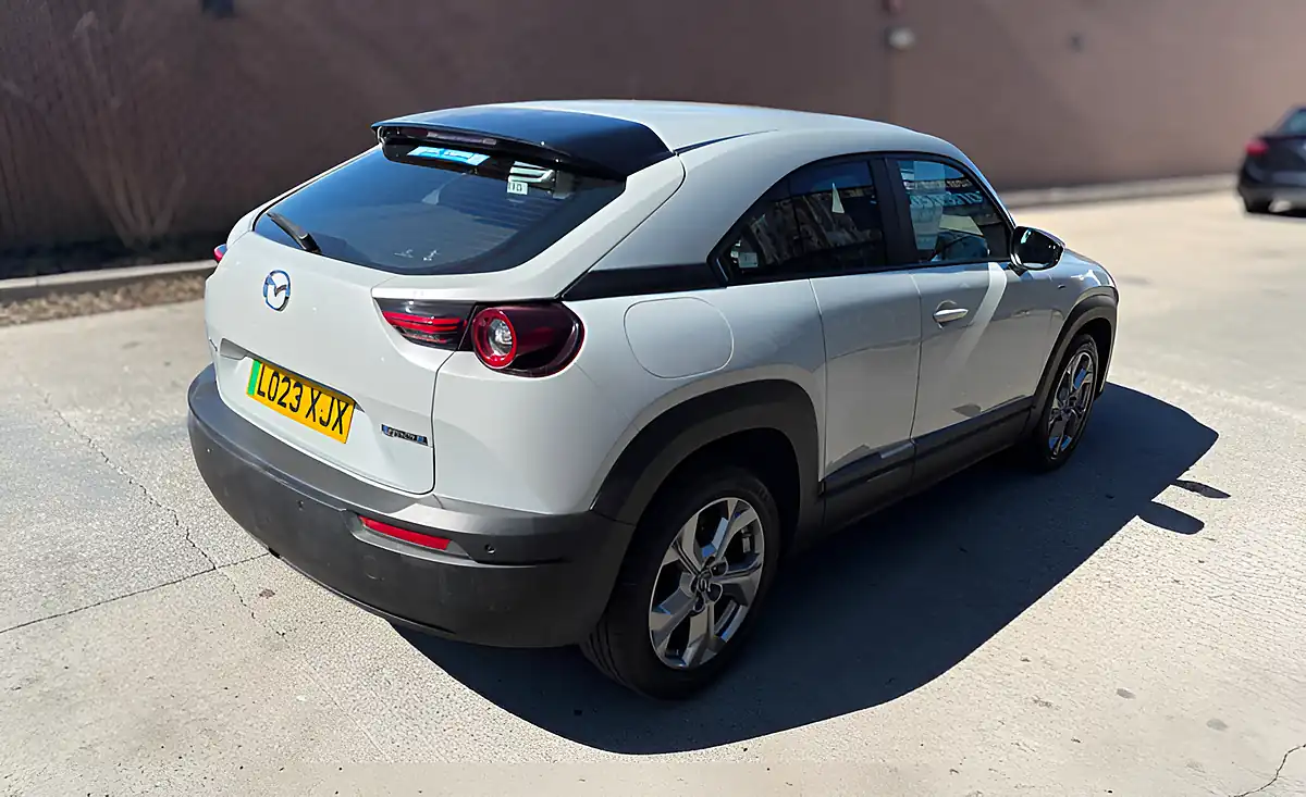 Used 2023 Mazda MX-30 Prime-Line White Silver Premium Paintwork - Interior and Exterior details 2