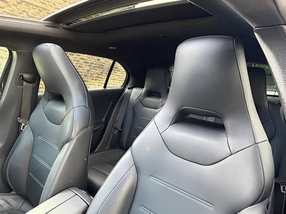 Used 2023 Mercedes A35h AMG Premium Plus Black - Interior and Exterior details 12
