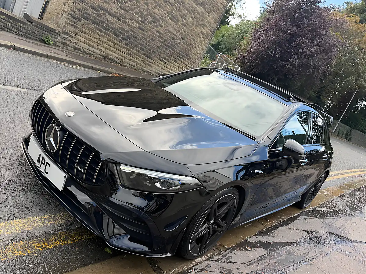 Used 2023 Mercedes A35h AMG Premium Plus Black - Interior and Exterior details 3