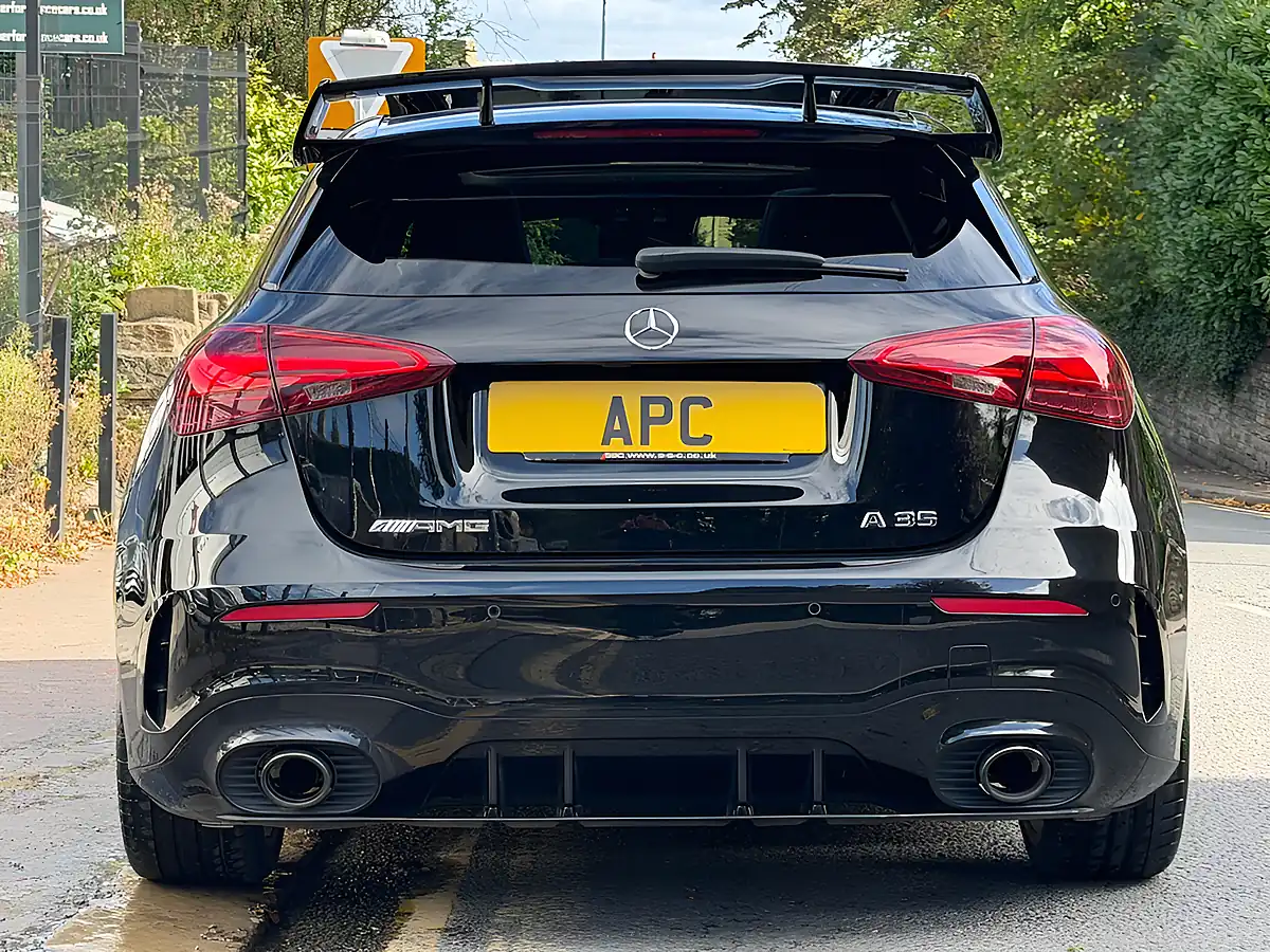 Used 2023 Mercedes A35h AMG Premium Plus Black - Interior and Exterior details 5