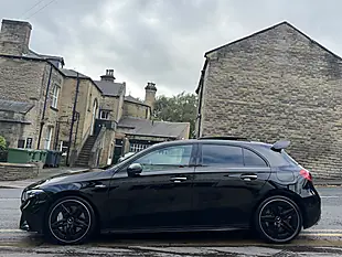 Used 2023 Mercedes A35h AMG Premium Plus Black - Interior and Exterior details 8