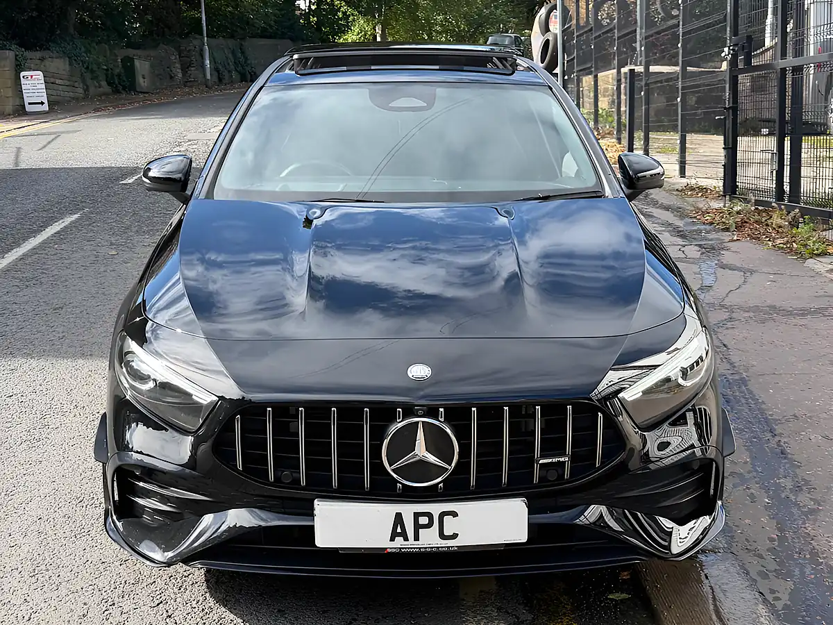 Used 2023 Mercedes A35h AMG Premium Plus Black - Interior and Exterior details 9