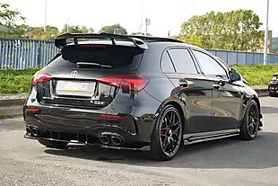 Used 2023 Mercedes A45 AMG S Plus Cosmos Black - Interior and Exterior details 12