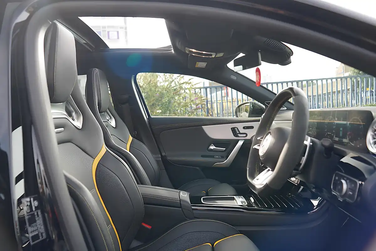 Used 2023 Mercedes A45 AMG S Plus Cosmos Black - Interior and Exterior details 15