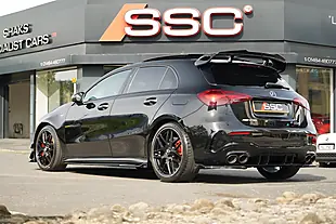 Used 2023 Mercedes A45 AMG S Plus Cosmos Black - Interior and Exterior details 2