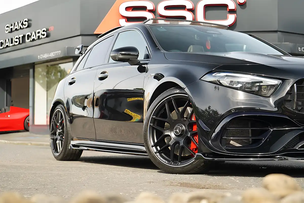 Used 2023 Mercedes A45 AMG S Plus Cosmos Black - Interior and Exterior details 20