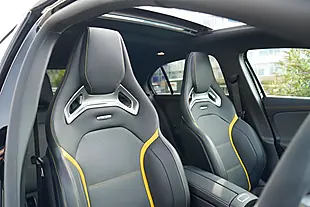 Used 2023 Mercedes A45 AMG S Plus Cosmos Black - Interior and Exterior details 3