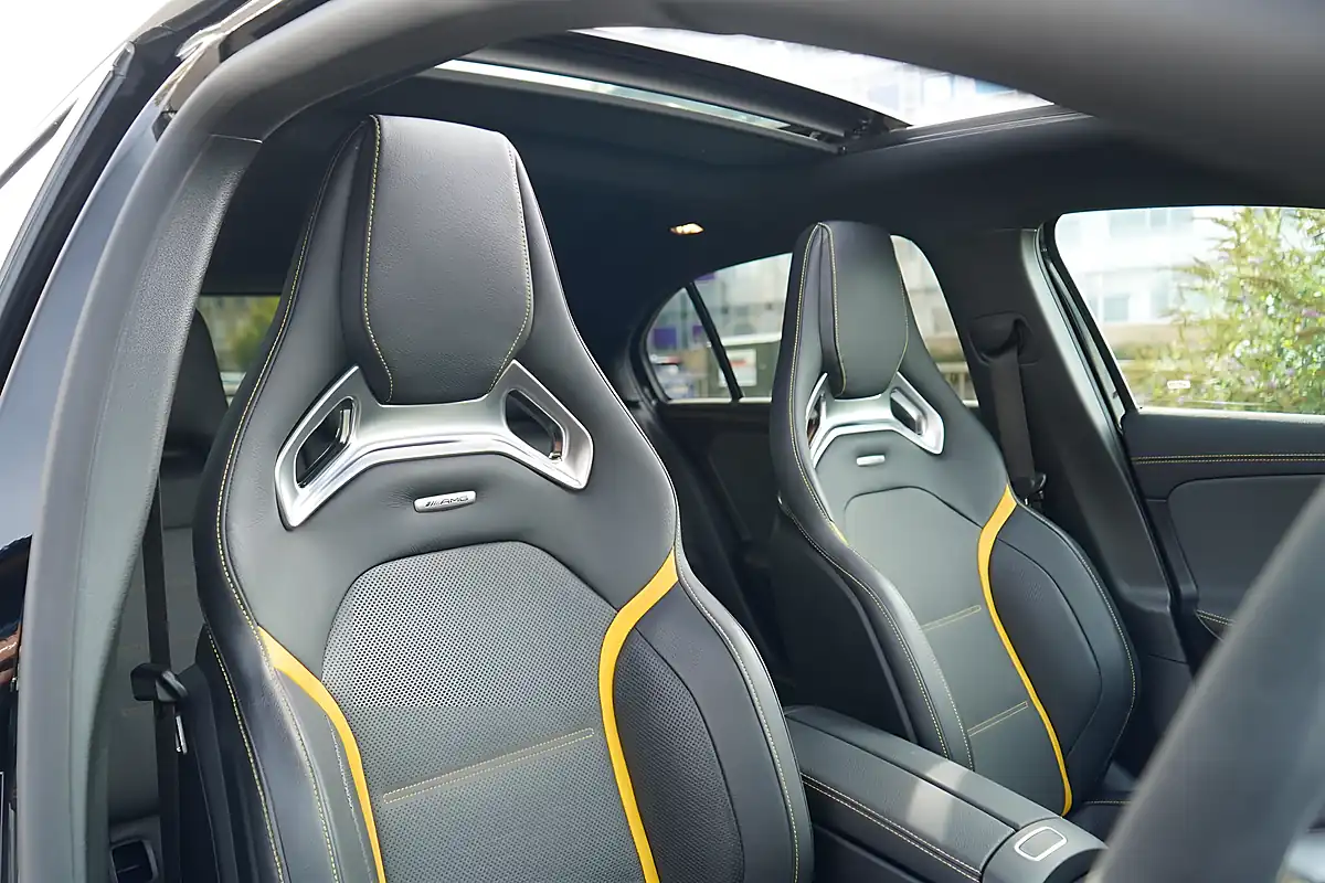 Used 2023 Mercedes A45 AMG S Plus Cosmos Black - Interior and Exterior details 3