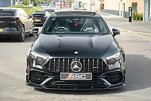 Used 2023 Mercedes A45 AMG S Plus Cosmos Black - Interior and Exterior details 6