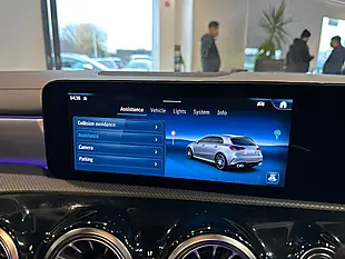 Used 2023 Mercedes-Benz a Class A45 AMG S Plus White - Interior and Exterior details 15