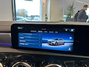Used 2023 Mercedes-Benz a Class A45 AMG S Plus White - Interior and Exterior details 16