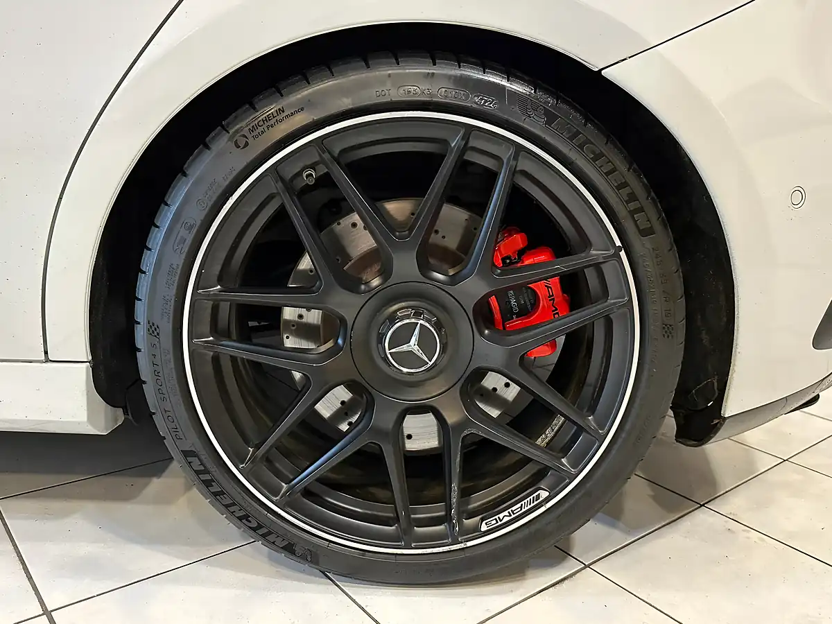 Used 2023 Mercedes-Benz a Class A45 AMG S Plus White - Interior and Exterior details 19