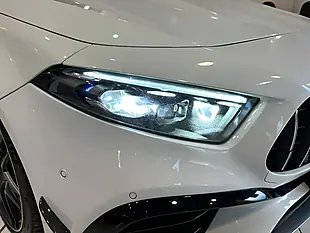 Used 2023 Mercedes-Benz a Class A45 AMG S Plus White - Interior and Exterior details 3