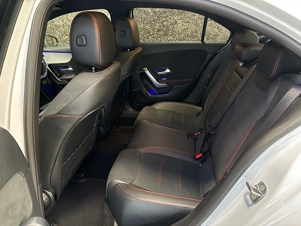 Used 2023 Mercedes-Benz a Class AMG Line Executive White - Interior and Exterior details 13