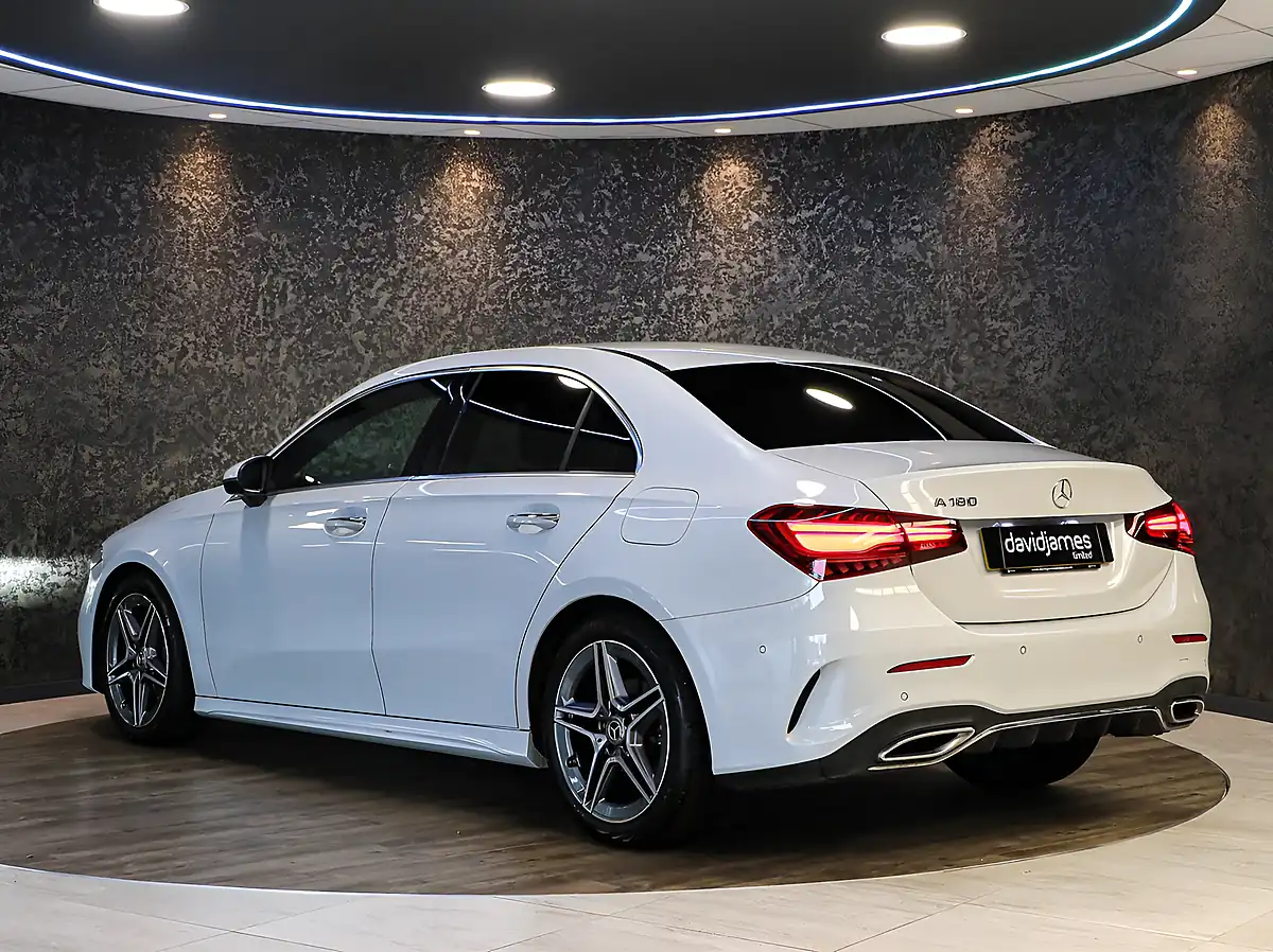 Used 2023 Mercedes-Benz a Class AMG Line Executive White - Interior and Exterior details 5