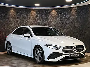 Used 2023 Mercedes-Benz a Class AMG Line Executive White - Interior and Exterior details 8