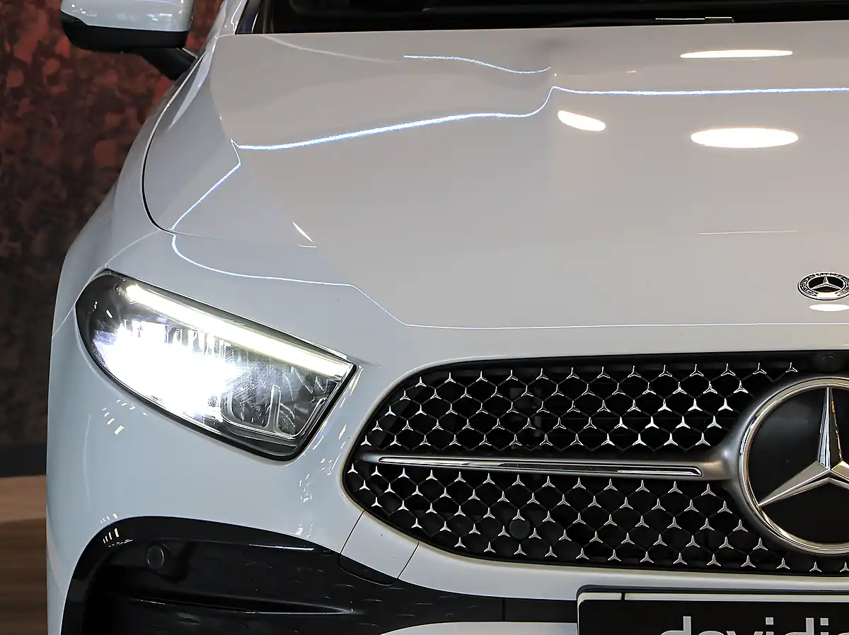 Used 2023 Mercedes-Benz a Class AMG Line Executive White - Interior and Exterior details 9