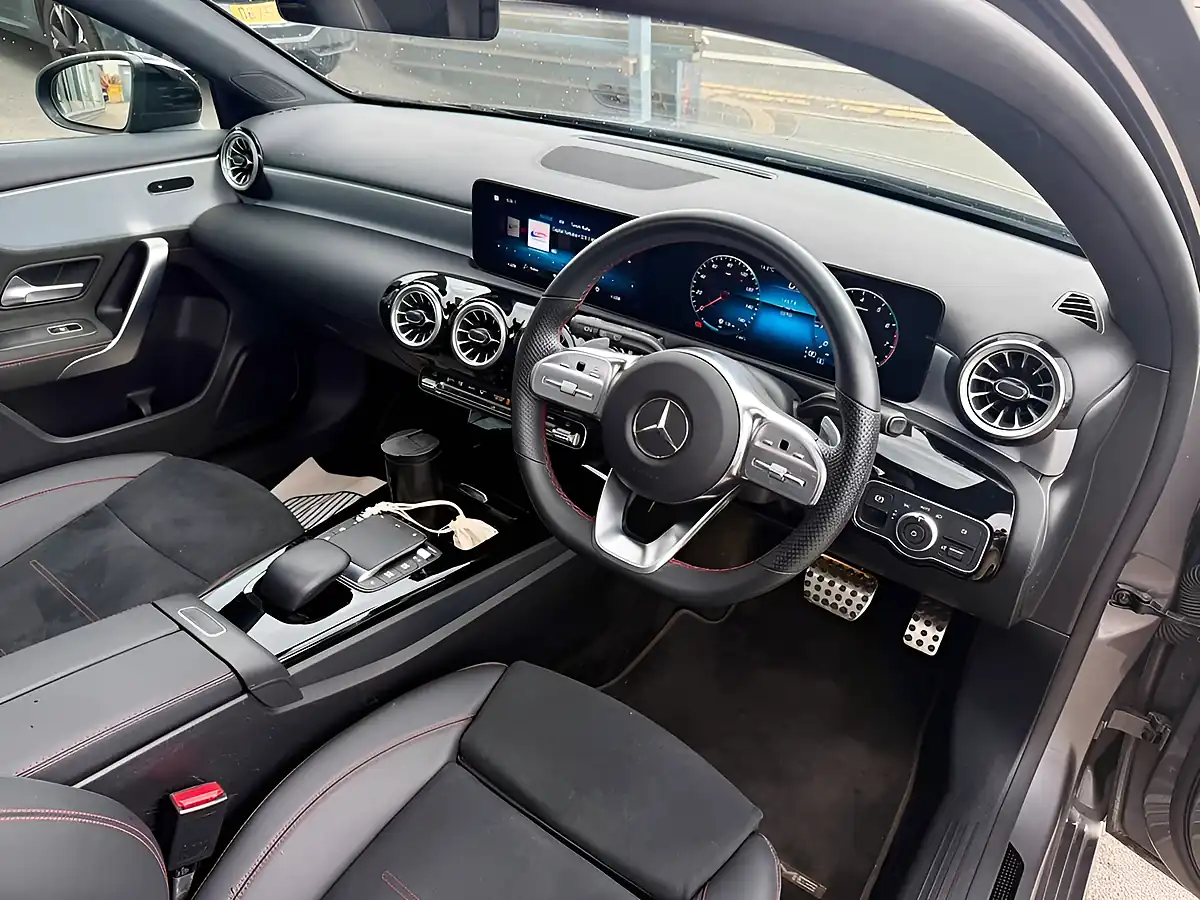 Used 2023 Mercedes-Benz a-Class AMG Line Night Edition (premium Plus) Grey - Interior and Exterior details 19