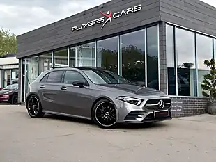 Used 2023 Mercedes-Benz a-Class AMG Line Night Edition (premium Plus) Grey - Interior and Exterior details 2