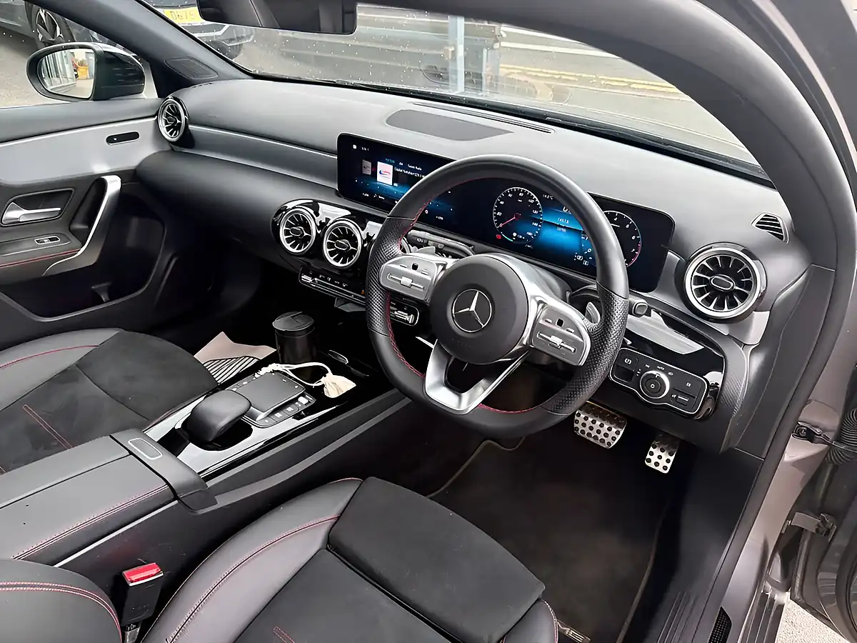 Used 2023 Mercedes-Benz a-Class AMG Line Night Edition (premium Plus) Grey - Interior and Exterior details 20