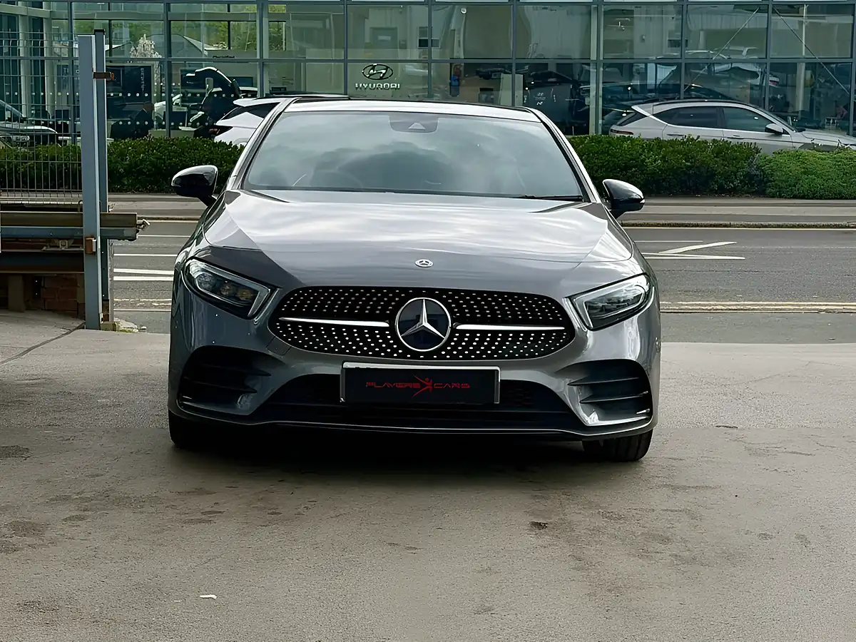 Used 2023 Mercedes-Benz a-Class AMG Line Night Edition (premium Plus) Grey - Interior and Exterior details 4