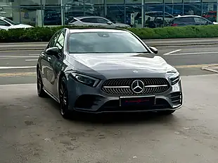 Used 2023 Mercedes-Benz a-Class AMG Line Night Edition (premium Plus) Grey - Interior and Exterior details 7
