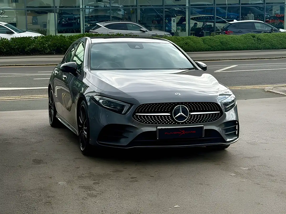 Used 2023 Mercedes-Benz a-Class AMG Line Night Edition (premium Plus) Grey - Interior and Exterior details 7