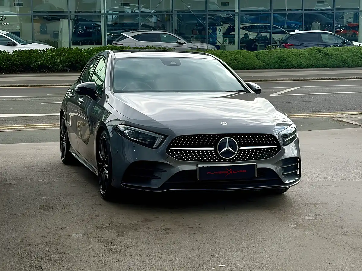 Used 2023 Mercedes-Benz a-Class AMG Line Night Edition (premium Plus) Grey - Interior and Exterior details 8
