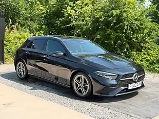 Used 2023 Mercedes-Benz a Class AMG Line (premium) Black - Interior and Exterior details 11