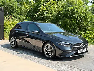Used 2023 Mercedes-Benz a Class AMG Line (premium) Black - Interior and Exterior details 15