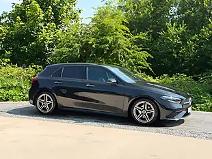 Used 2023 Mercedes-Benz a Class AMG Line (premium) Black - Interior and Exterior details 11